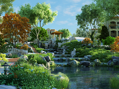 現(xiàn)代 園林景觀